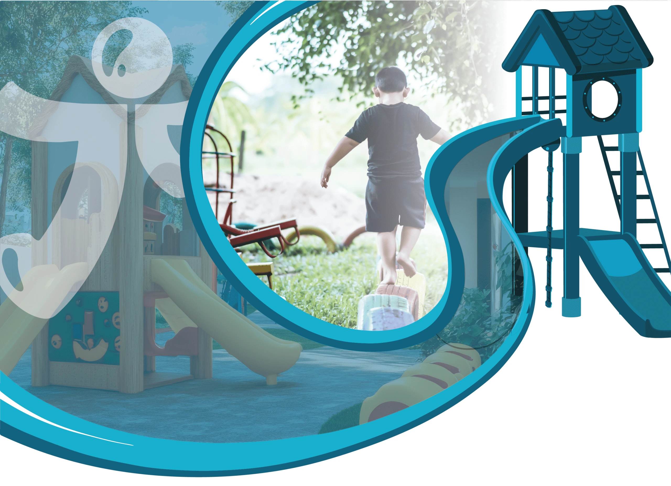 Portada Junquero niño caminando en el césped